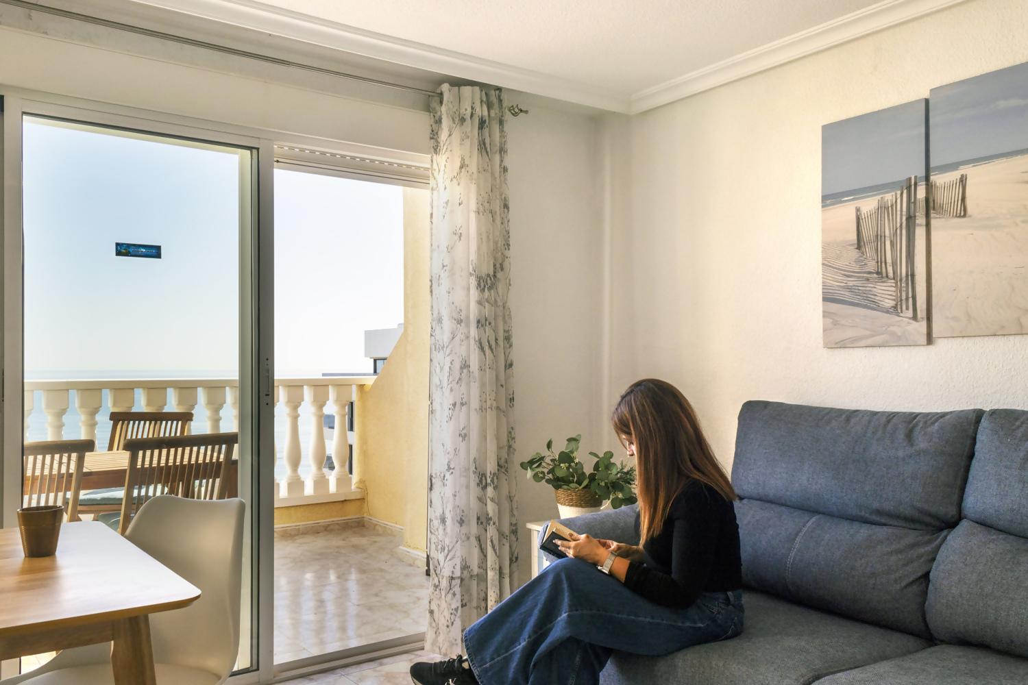 Atico Pink Seafront Apartment ลามาตา ภายนอก รูปภาพ